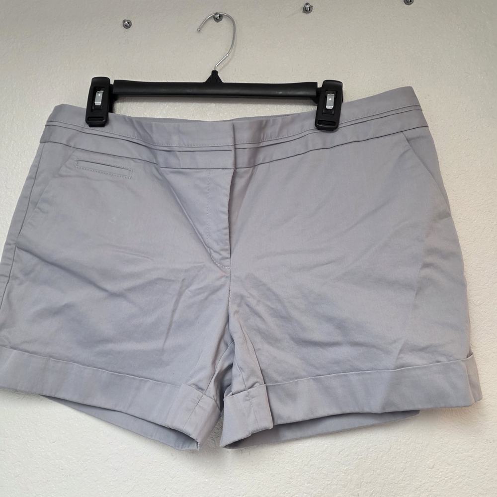Express Light Gray Cuffed Women’s Shorts